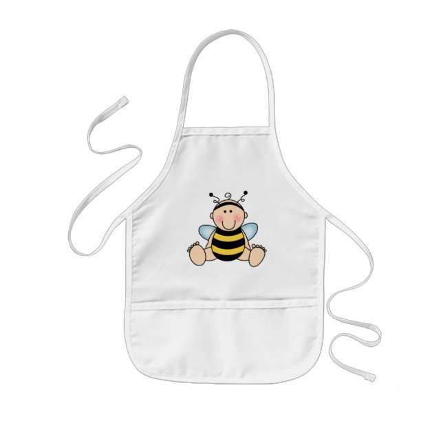 Bumble Bee Baby Kids Apron (Front)