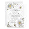 Bumble Bee Baby Shower Invitations | Yellow Floral