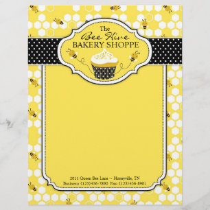 Bumble Bee Business Letterhead