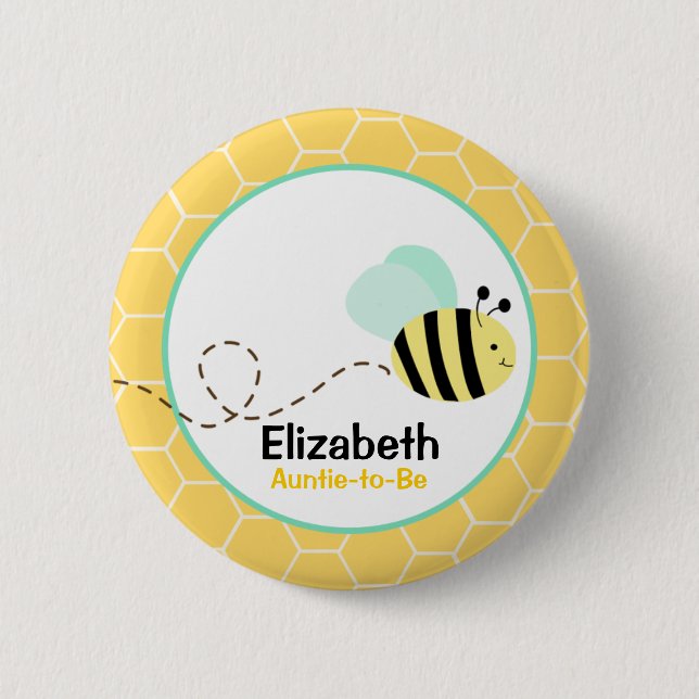 Bumble Bee Button (Front)