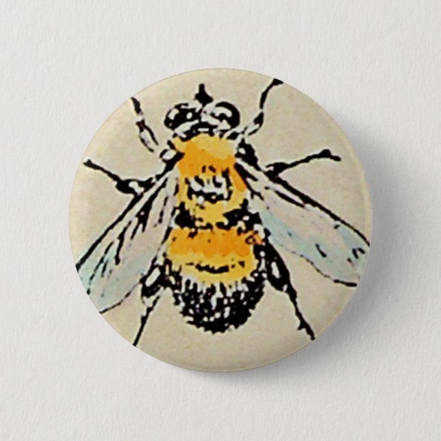 Bumble Bee button (Front)