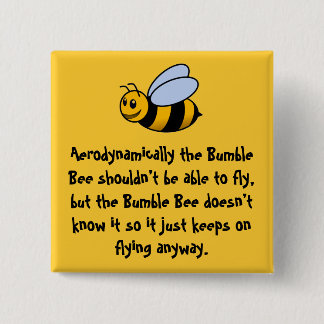 Bumble Bee Button