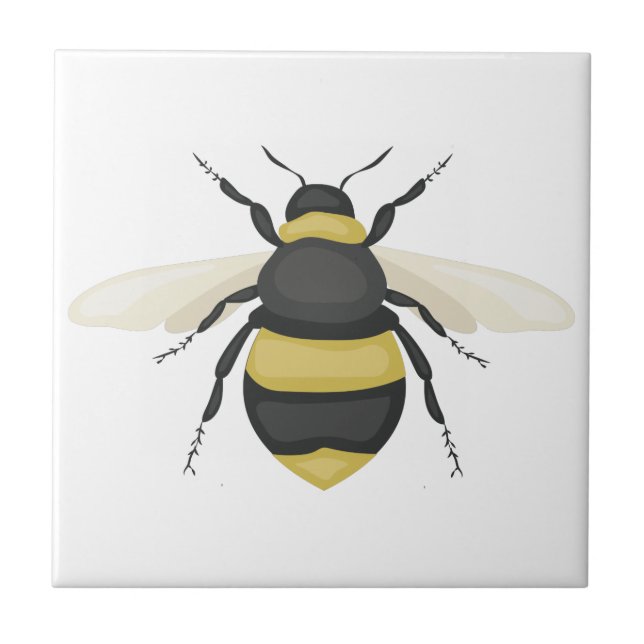 Bumble Bee Ceramic Tile (Front)