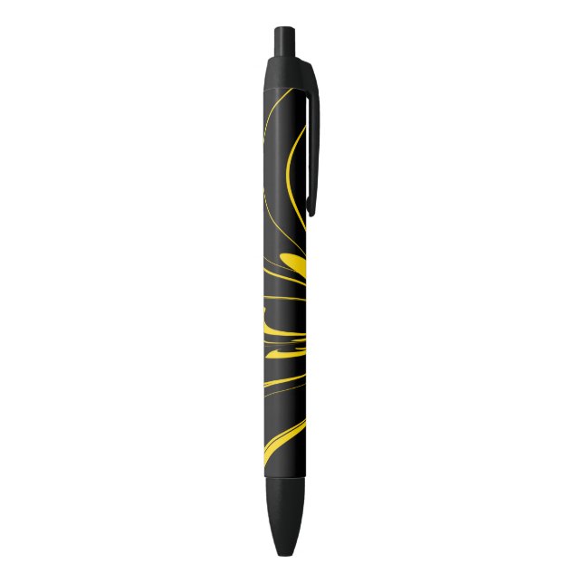 Bumble Bee Colours Black Ink Pen (Bottom (Vertical))