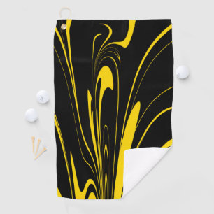 Bumble Bee Colours Golf Towel
