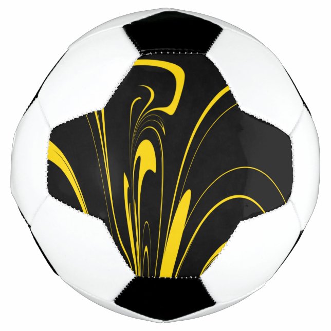 Bumble Bee Colours Soccer Ball (Front)