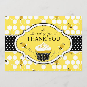 Bumble Bee Cupcake Thank You