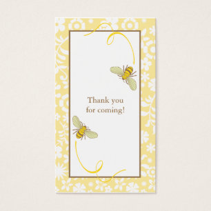Bumble Bee Favour Tag