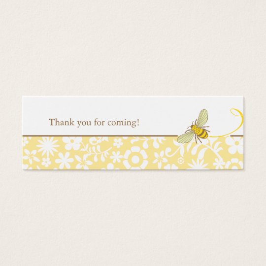 Bumble Bee Favour Tag
