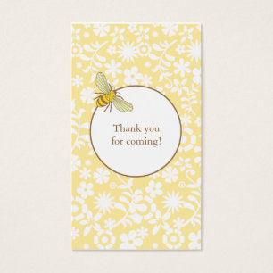 Bumble Bee Favour Tag