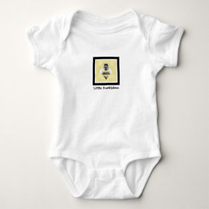 Bumble Bee Illustration One Piece Baby Bodysuit