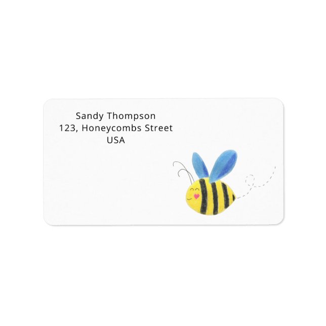 Bumble Bee Label (Front)