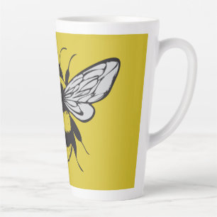 Bumble Bee  Latte Mug