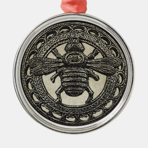 Bumble Bee Metal Tree Decoration