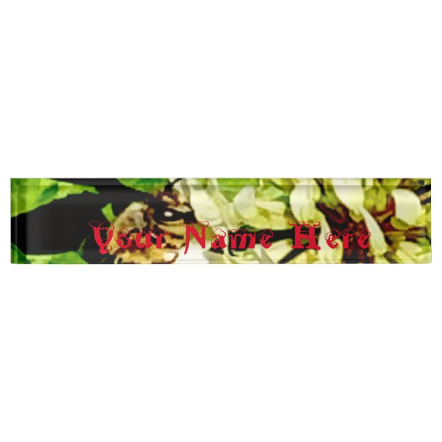 Bumble Bee Name Plate (Front)