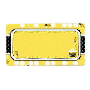 Bumble Bee Name Tag