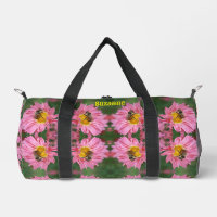 Bumble Bee On Pink Daisy Flower Personalised