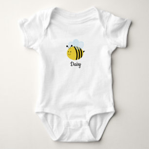 Bumble Bee Personalised Baby Bodysuit