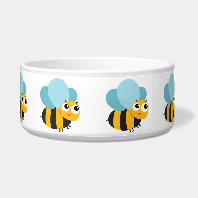 Bumble Bee Pet Bowl (Front)