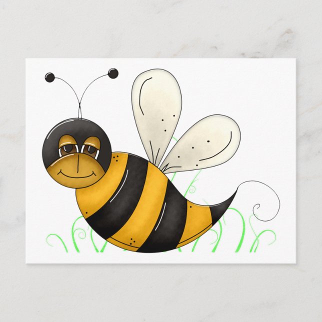 Bumble Bee Postcard (Front)