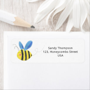 Bumble Bee Return Address Label