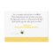 Bumble Bee RSVP Enclosure Cards