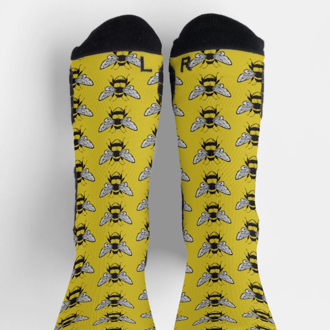 Bumble Bee   Socks (Top)