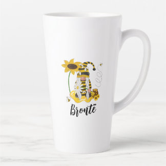 Bumble Bee Sunflower Personalized Gnome Mug
