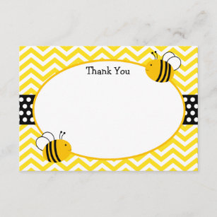Bumble Bee Thank You Cards