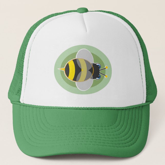 Bumble Bee Trucker Hat (Front)