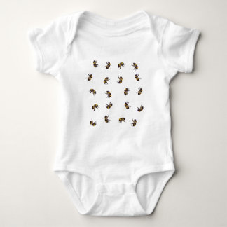 Bumble Bees Baby Bodysuit