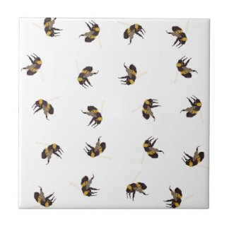 Bumble Bees Ceramic Tile