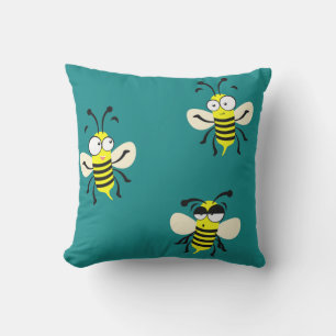 Bumble Bees Cushion