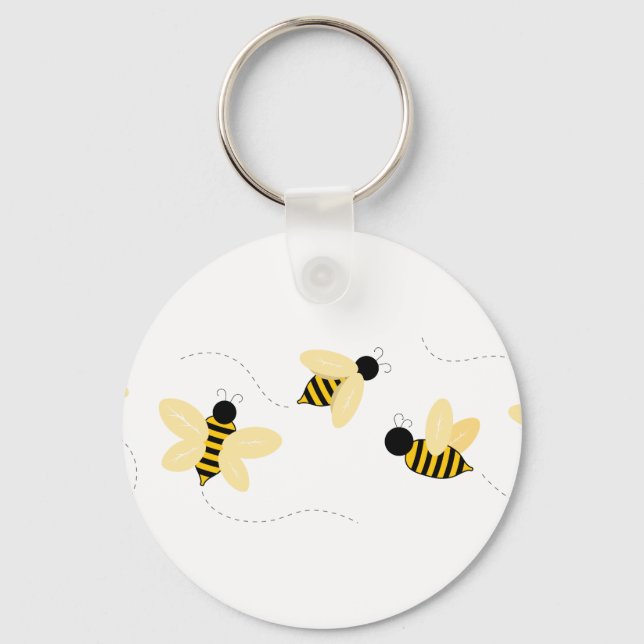 Bumble Bees Key Ring (Front)