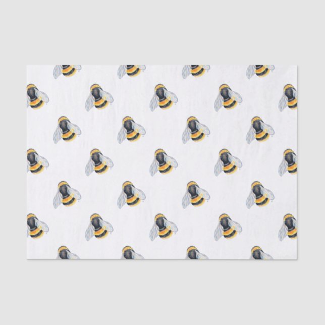 Bumble Bees Tissue Paper (Front)