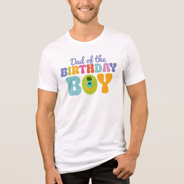 Bumble Nums Summer Birthday Dad Tri-Blend Shirt (Front)