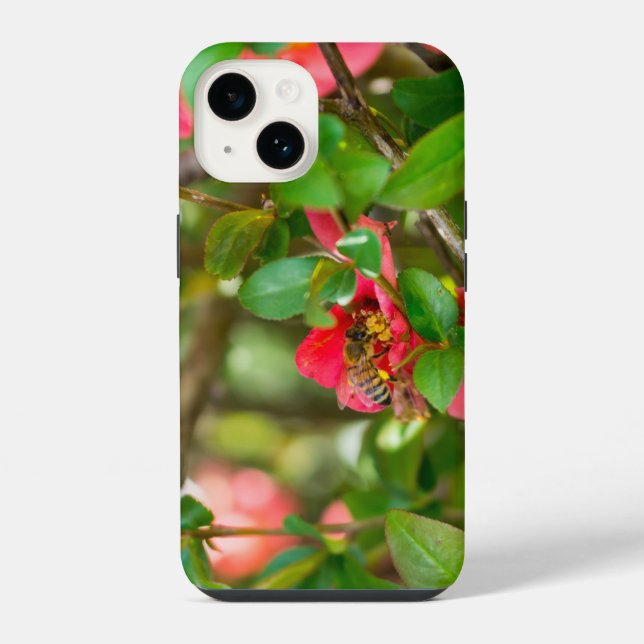 Bumblebee And Azalea iPhone Case (Back)