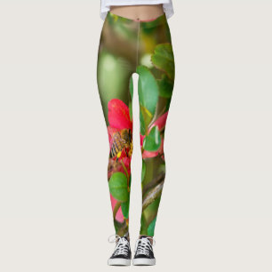 Bumblebee And Azalea Leggings