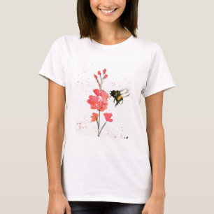 Bumblebee and flower T-Shirt
