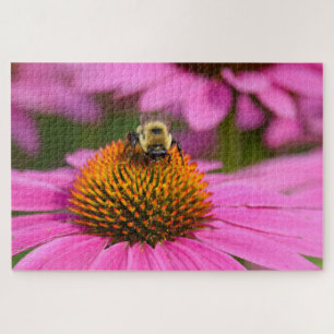 Bumblebee at Work - 20x30 - 1014 pcs Flower Puzzle