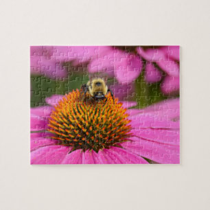 Bumblebee at Work - 8x10 110 pcs Flower Puzzle