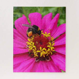 bumblebee at work jigsaw puzzle