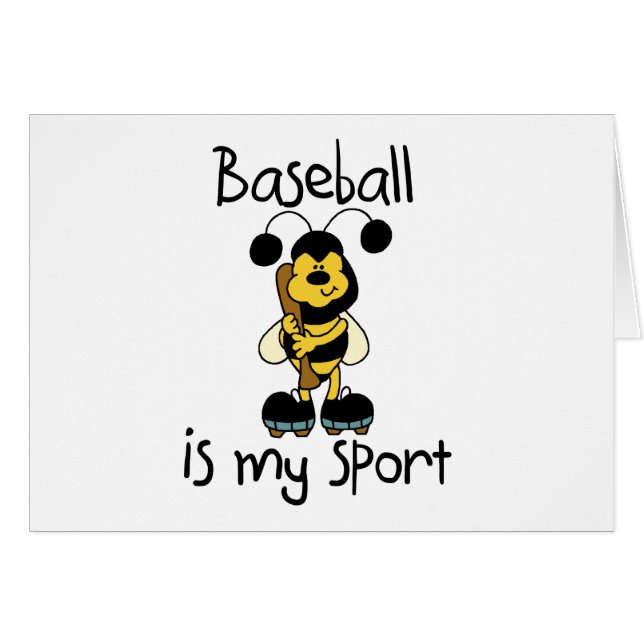 Bumblebee Baseball My Sport Tshirts and Gifts (Front Horizontal)