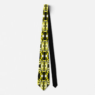 Bumblebee Colour Gradient Perspective Drawing Tie