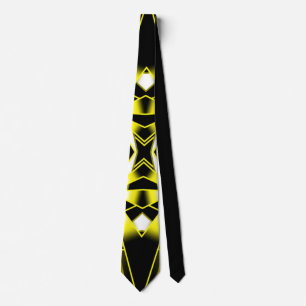 Bumblebee Colour Gradient Perspective Drawing Tie