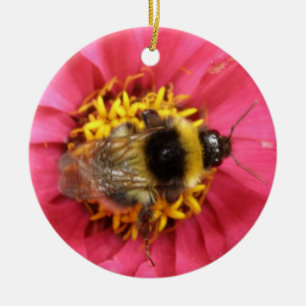 Bumblebee Custom Birthday Ceramic Ornament
