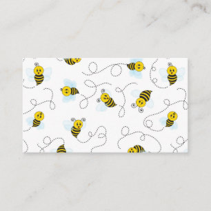 Bumblebee Flying Yellow Black Bumble Bee Business Card
