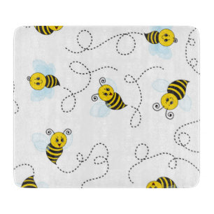 Bumblebee Flying Yellow Black Bumble Bee Cutting Board