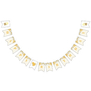 Bumblebee Happy Birthday Bee Kids Honey Honeybee Bunting