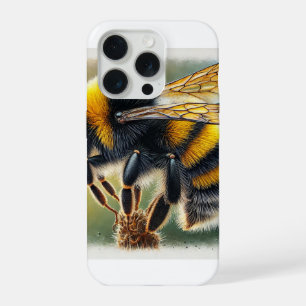 Bumblebee in Watercolor and Ink 170724IREF235 - Wa iPhone 15 Pro Case